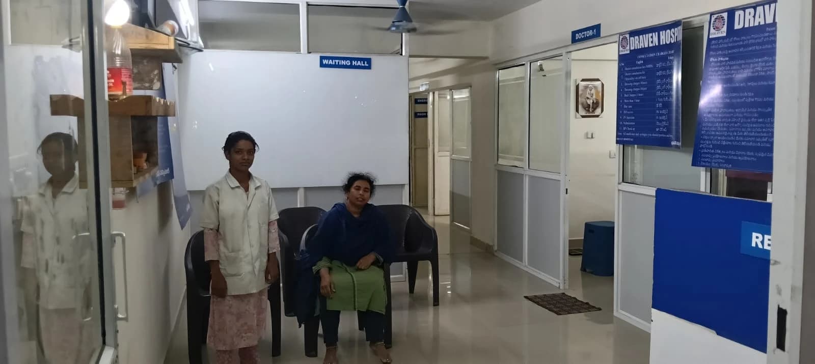 Patient Waiting Area at Draven Hospitals